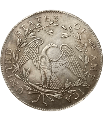Extremely Rare United States of America 1 Dollar "Flowing Hair Dollar" 1794 - 1796 Modern Coin Collection - Hard to Find