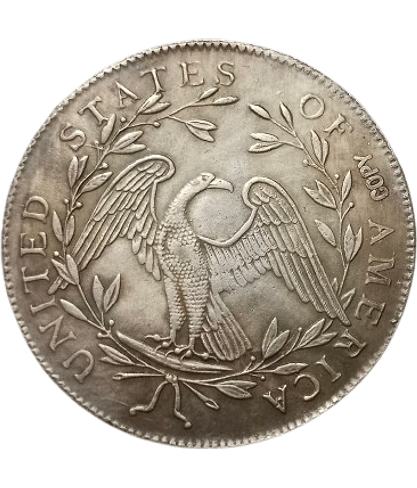 Extremely Rare United States of America 1 Dollar "Flowing Hair Dollar" 1794 - 1796 Modern Coin Collection - Hard to Find