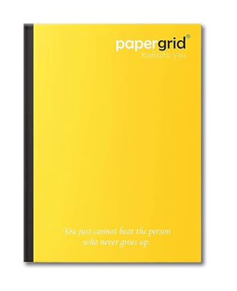 PaperGrid 76 Pages Notebook - Matsh Square