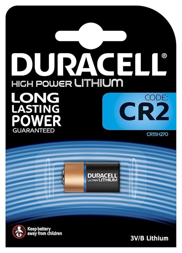 Duracell Specialty Type CR2 Ultra Lithium Photo Camera Battery, Pack of 1