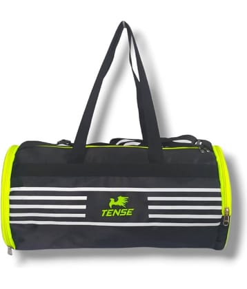 Tense Polyester Green 25 Ltrs Gym Bag