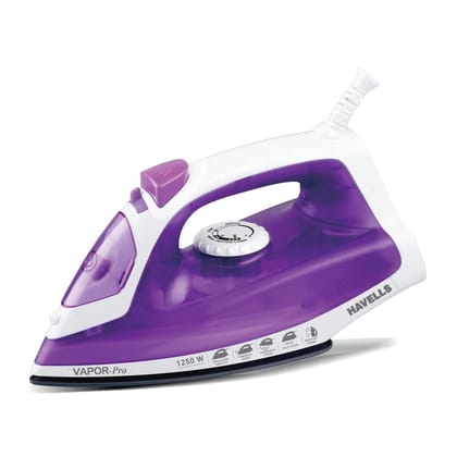 HAVELLS VAPOR PRO 1250W STEAM IRON HAVELLS VAPOR PRO 1250W STEAM IRON - Purple HAVELLS VAPOR PRO 1250W STEAM IRON HAVELLS VAPOR PRO 1250W STEAM IRON - Purple