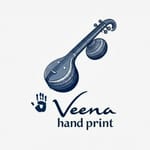 Veena Hand Print