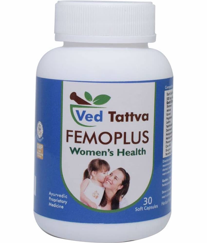 Ved Tattva Femo Plus Capsule 30 No.S Pack of 1