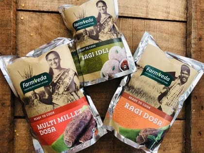 Farmveda Millet Combo - Nutritious Dosa and Idli Mixes for a Healthy Lifestyle
