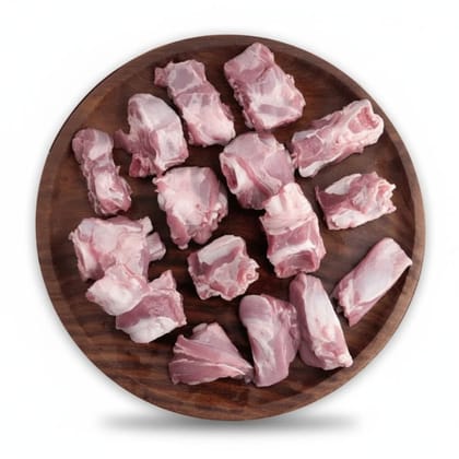 Fresh Goat Meat Chunks - 1 kg - One pack of goat meat chunks