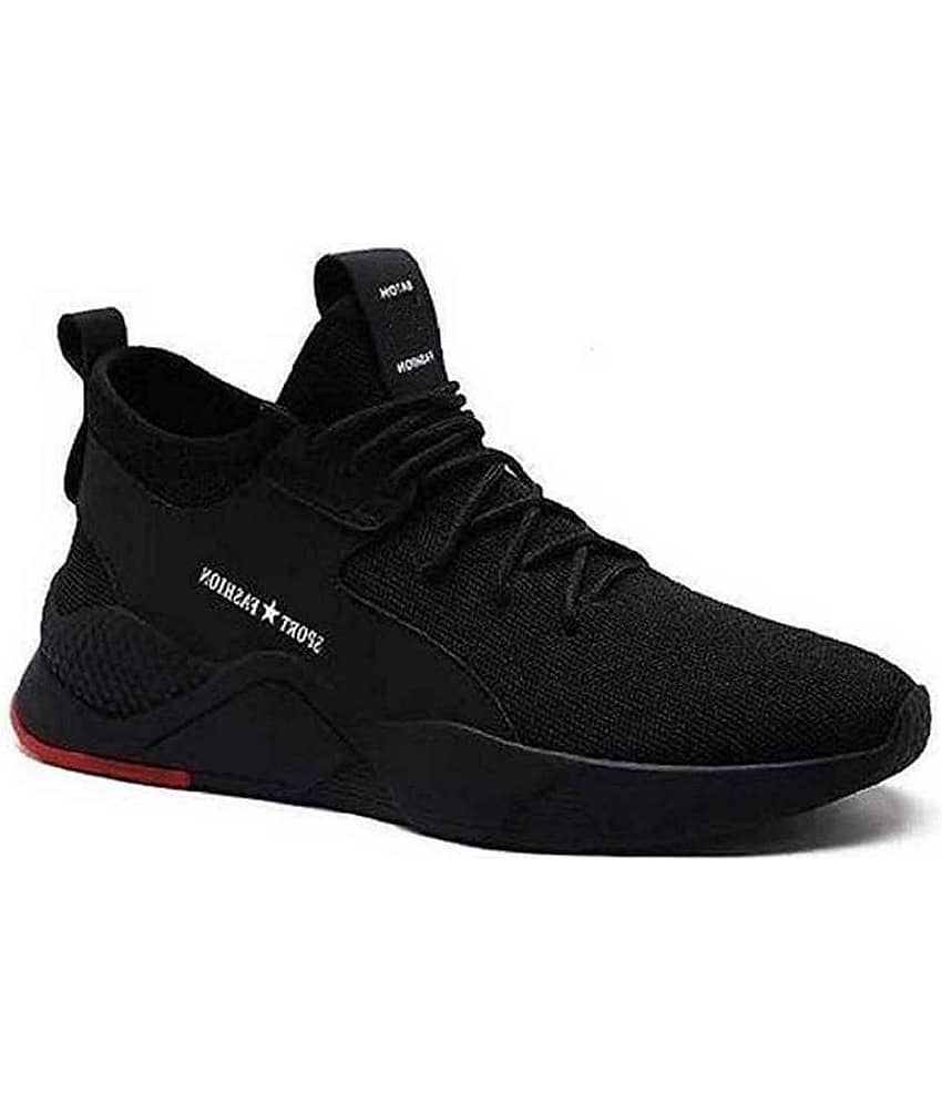 Bersache - Black Boy's Running Shoes ( 1 Pair )
