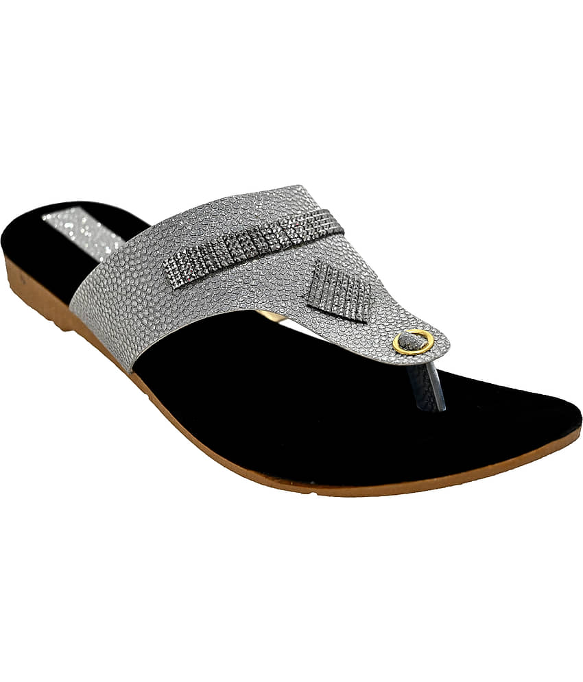 Altek - Silver Women's Flats