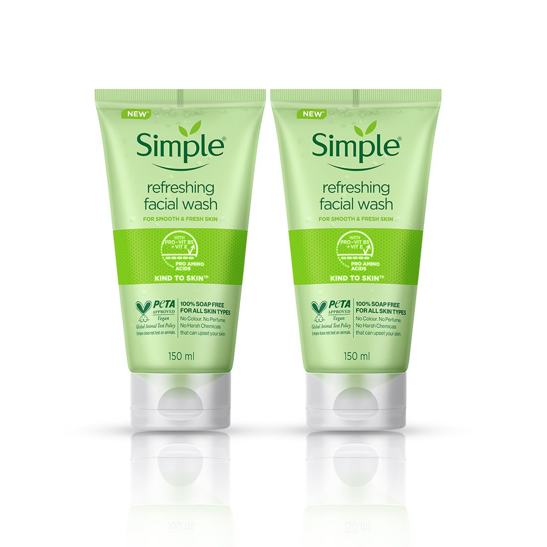 Refreshing Face Wash 150ml (Pack of 2)