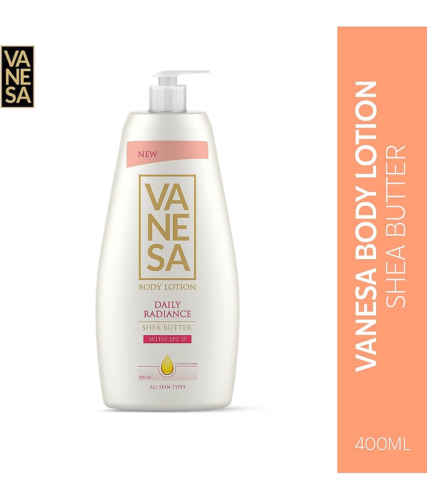 Vanesa Daily Radiance Body Lotion With Shea Butter 400 ml Lotion