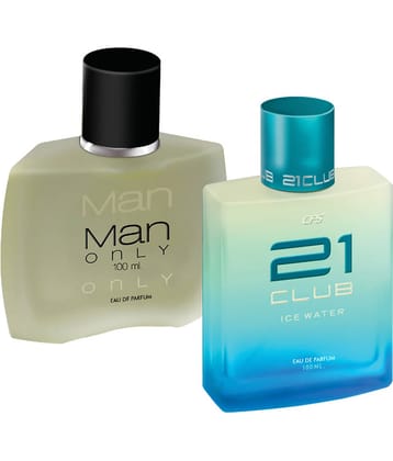 CFS Ice Water & Man Only Black EDP Long Lasting Perfume