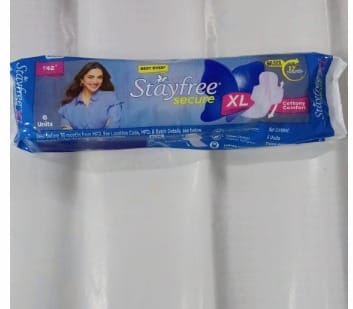 Stayfree secure xl 6 pad