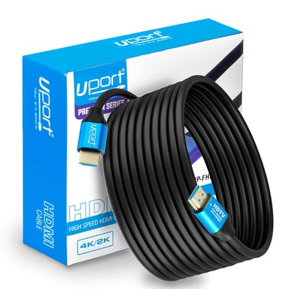 Storite 10 Meter HDMI 1.4 Cable with Ethernet, 4K/2K Ultra HD 1080P Resolution, 10.2 Gbps High Speed Transmission, Compatible with TV, Laptop, Monitor, Projector, Gaming Console, Blu-ray player &