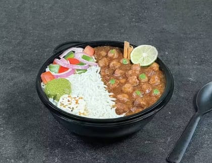 Amritsari Chole Rice Bowl