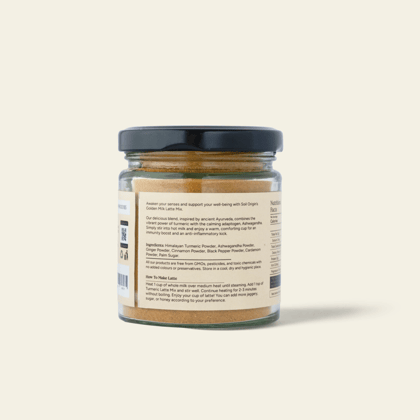 "Turmeric Latte Mix With Ashwagandha (Golden Milk Powder) - 100 Gm" "Turmeric Latte Mix With Ashwagandha (Golden Milk Powder) - 100 Gm"