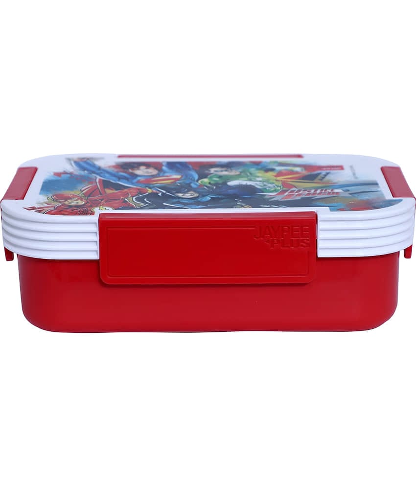 Jaypee Stainless steel lunch box with steel container Toonstars Justice league