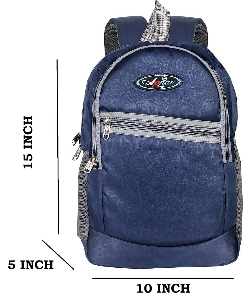 Apnav Navy Blue Backpack