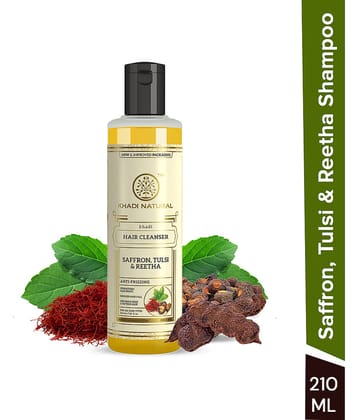khadi natural Anti Dandruff Shampoo 210ml ( Pack of 1 )