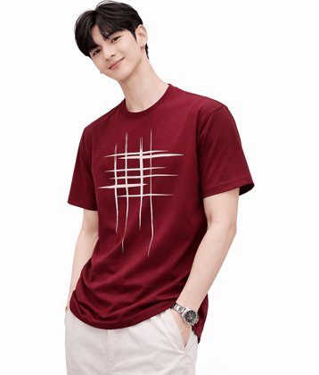 attitude start of fashion Pack of 1 Polyester Regular Fit Men's T-Shirt ( Maroon )