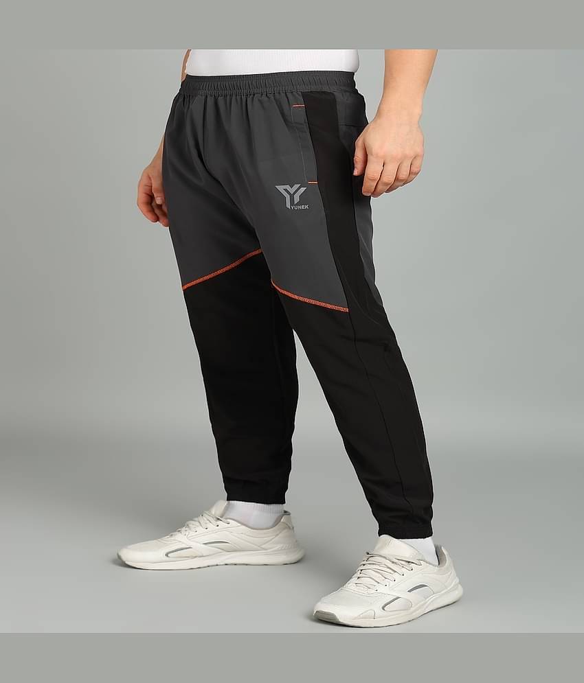 YUNEK Grey Polyester Men's Trackpants ( Pack of 1 )
