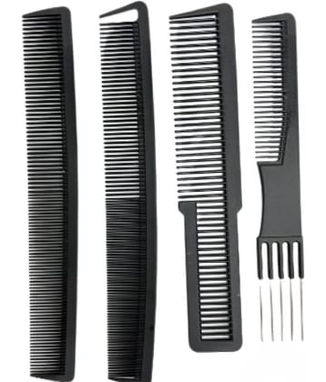 Dhanishka Full Size Wide Tooth Comb 4 Pcs