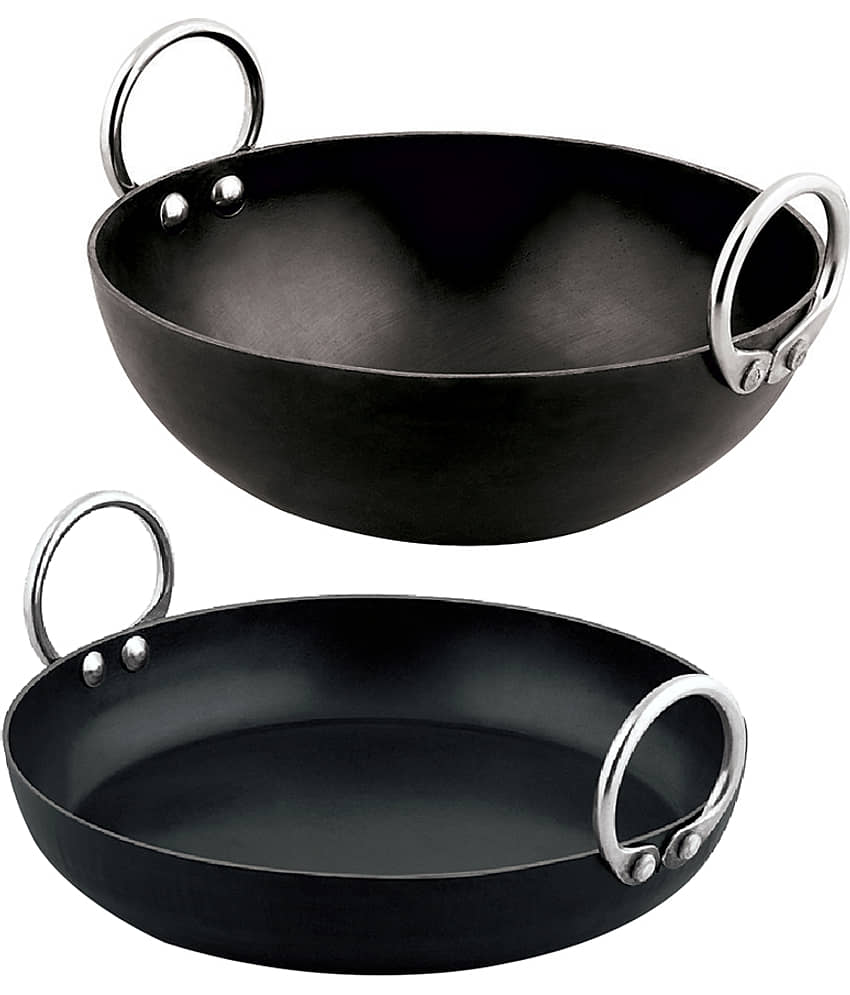 Veer Iron Deep Kadhai 2 mm ( 2 ) L