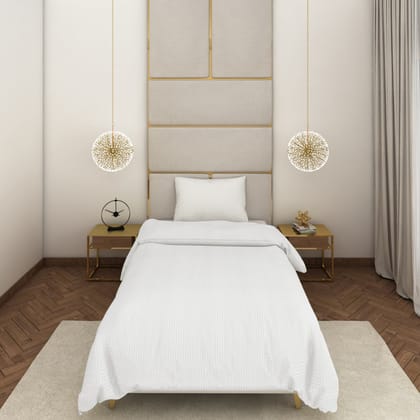 Cotton Duvet Covers-White / 54inch x 90inch
