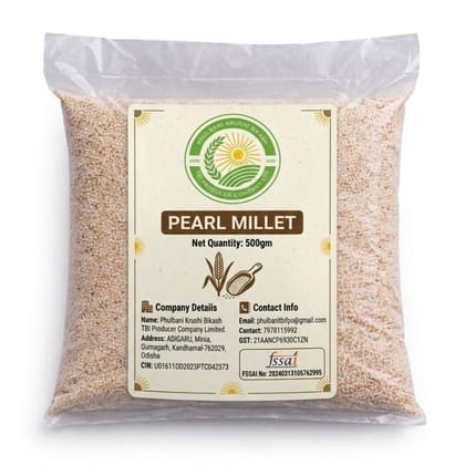 PEARL MILLET - 500 gm - One pack of millet