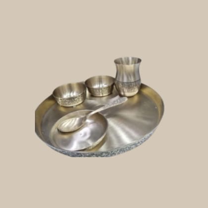 Bronze Thali Set CBZDSP6