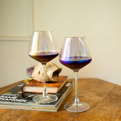 Rainbow Wine Glass 465 ml