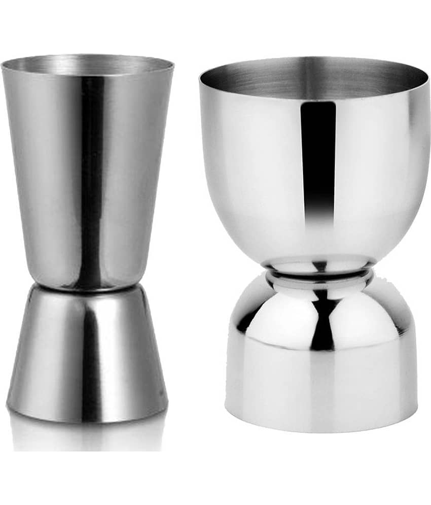 JISUN - Silver Stainless Steel Peg Measurer ( Pack of 2 )