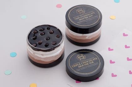 Triple Chocolate Mousse Jar (Pack Of 2)
