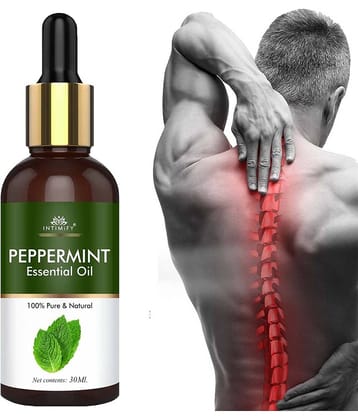 Intimify Peppermint Essential Oil, Aroma Essential Oil, Pain Relief Oil, 30 mL