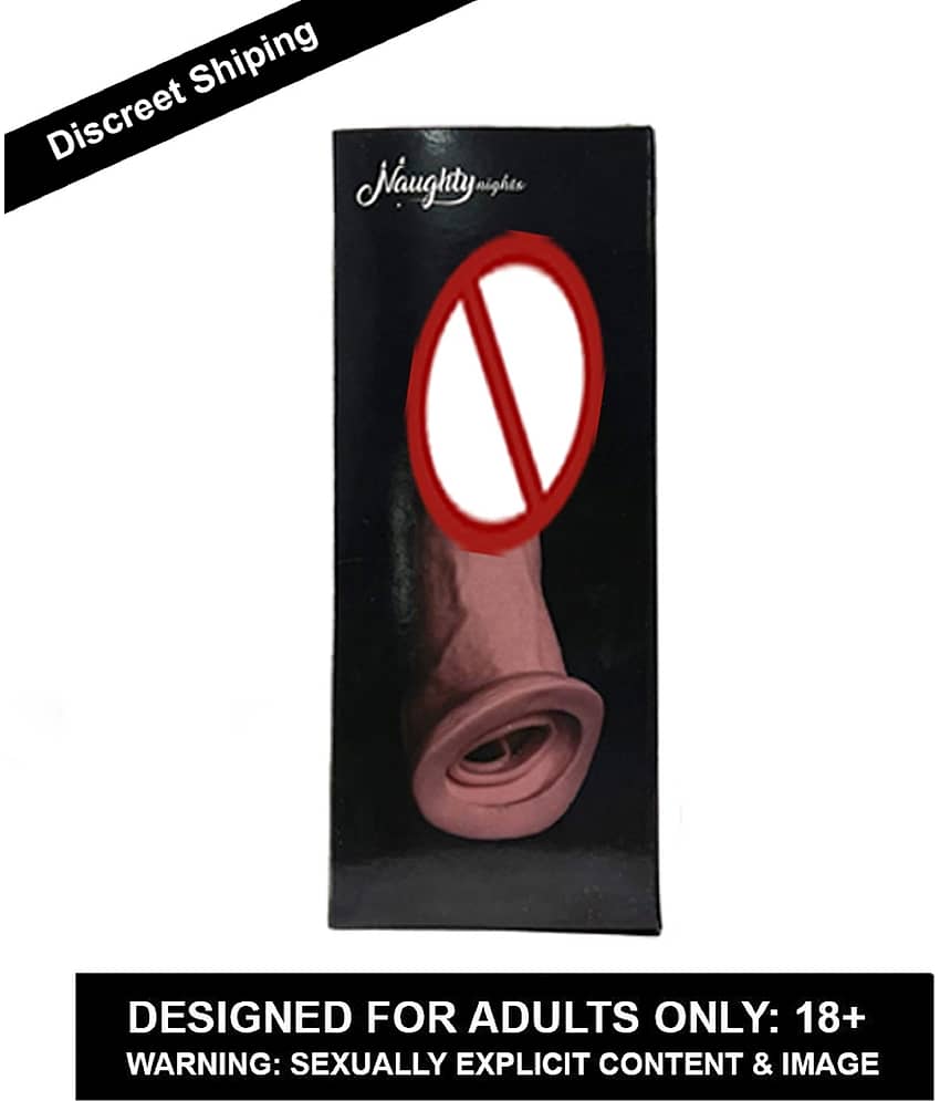 King Size 9 Inch DOUBLE HOLE Penis Extender Dragons Reusable Condom Washable Condom Silicone Condom