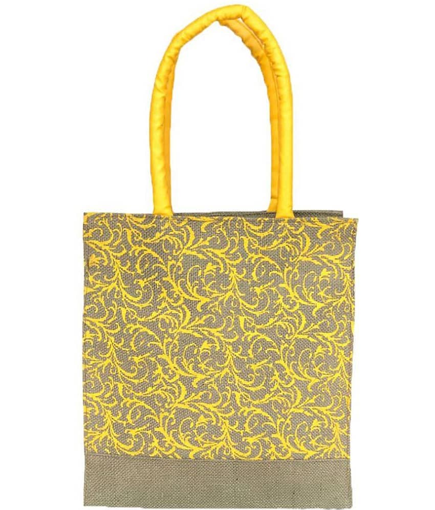 Foonty Yellow Lunch Bags - 1 Pc
