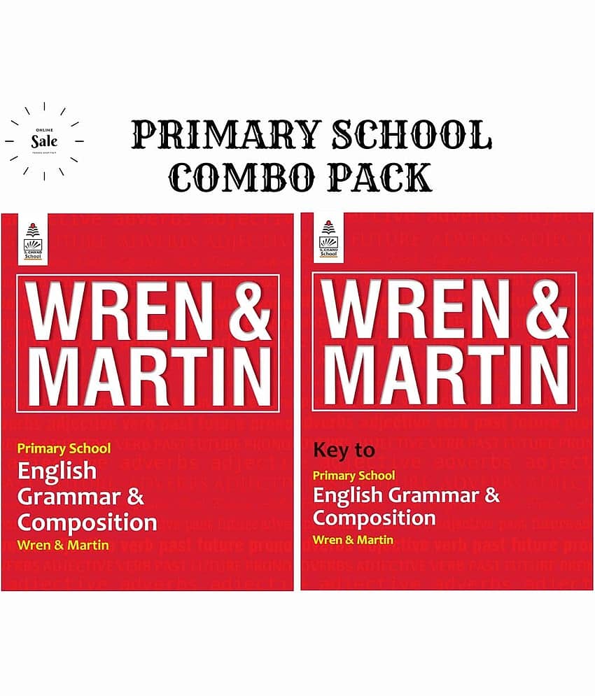 High School Wren and Martin English Grammar and Composition (Regular Edition) + Key to Wren and Martin English Grammar & Composition - COMBO