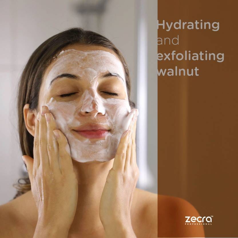 Zecra Remove dead skin cells to help fade dark spots and soften fine lines. (6.7oz) Scrub  (200 ml)