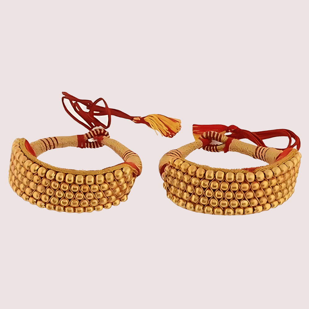 Traditional Gold Plated Garhwali Punchi Set - Jewellery Sets | Buy online on ZillyBuy
