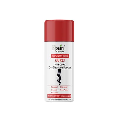 Ktein Natural Hair Detox Dry Shampoo Powder for Curly Hair