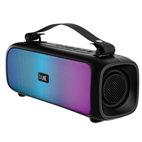 boAt Stone 580 | Portable Bluetooth Speaker with 12W RMS Stereo Sound, Bluetooth v5.1, AUX, and USB boAt Stone 580 | Portable Bluetooth Speaker with 12W RMS Stereo Sound, Bluetooth v5.1, AUX, and USB - Midnight Black