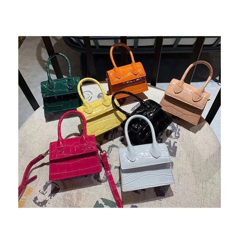 Luxury Mini Women Patent Leather Handbags Ladies Small Shoulder Crossbody Hand Bags Purses And Handbags For Women Bags Pu