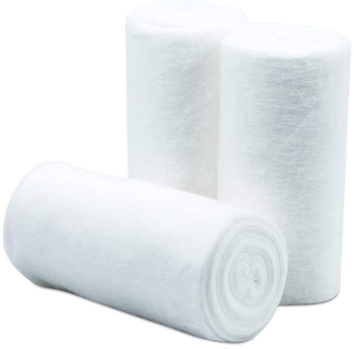 THB Absorbent Pure Cotton Wool Roll For Makeup Remover,Saloon, Beauty Pure Cotton Roll (FBA 1X300=300 GRAM)