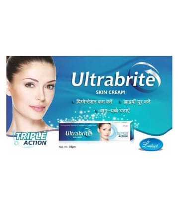 ULTRABRITE SKIN WHITENING CREAM 25 GM (PACK OF 6) Hand Cream 150 g Pack of 6