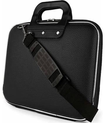 Freaky FR002 Black P.U. Office Messenger Bag