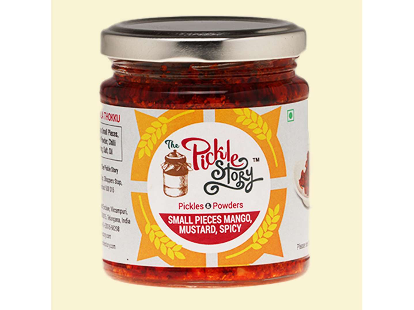 Small Mango Pieces Spicy Pickle 200 Grams