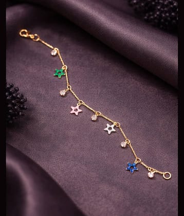 shankhraj mall Gold Bracelet ( Pack of 1 )