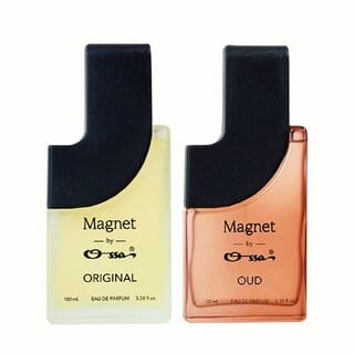 Ossa Magnet Original And Oud Unisex Eau De Parfum Combo Long Lasting Fragrance Perfume for Men  Women (Pack of 2)