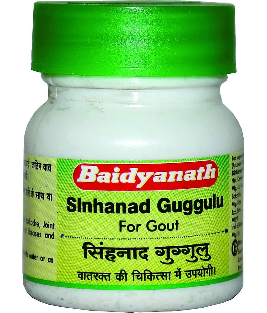 Baidyanath Sinhanad Guggulu Tablet 40 No.S Pack of 2
