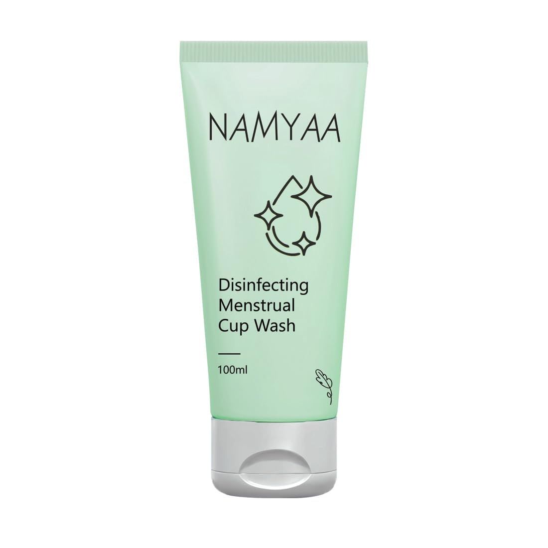 Namyaa Disinfecting Menstrual Cup Wash-Paraben & Sulphate Free With Tea Tree Oil & Silver Colloidal - 100ml