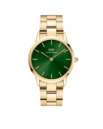 Daniel Wellington Green Dial Unisex Analogue Watch - DW00100553-Green